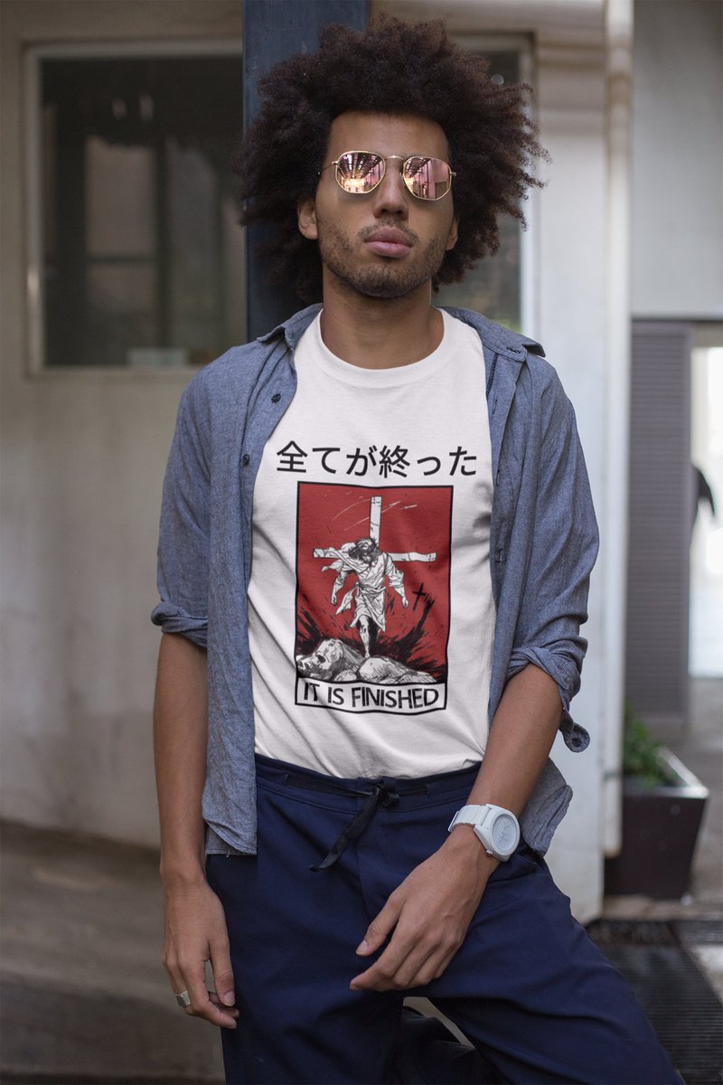 SignlTraditions's tweet photo. “It is finished.” — John 19:30

Christ’s words announce a completed work, not an unfinished hope. This Christian anime shirt pairs the cross with bold manga-inspired art and Japanese typography.

https://t.co/arb83ZvGnl

#ItIsFinished #ChristianAnime https://t.co/QQHnnHKO4F