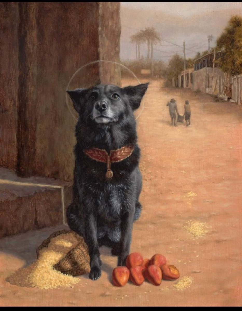 pmamtraveller's tweet photo. “Dog” by artist Diego De La Rosa. https://t.co/qVcNf6YQw6
