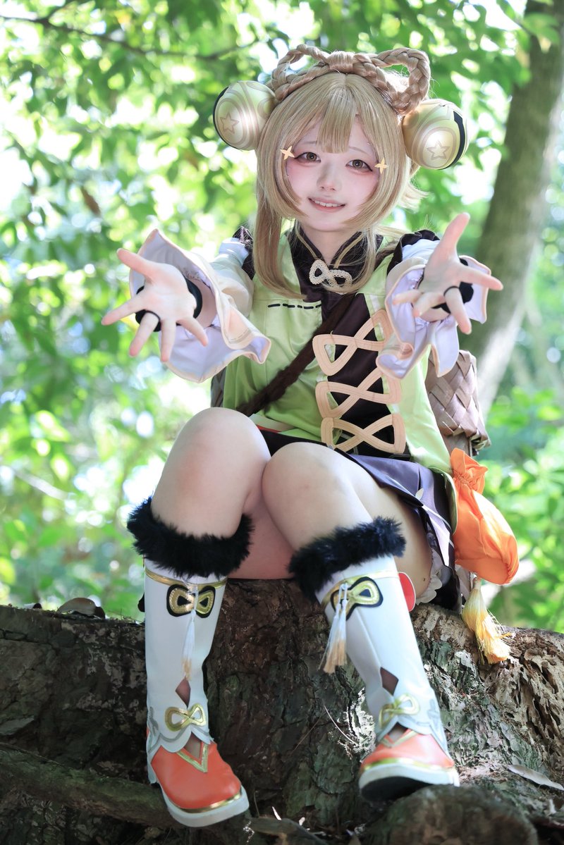 banuunanohina's tweet photo. Cos/ヨォーヨ

ヨォーヨが守ってあげる！

📸 @nojyo 
 #あに公園 https://t.co/8o9uIrwDcQ