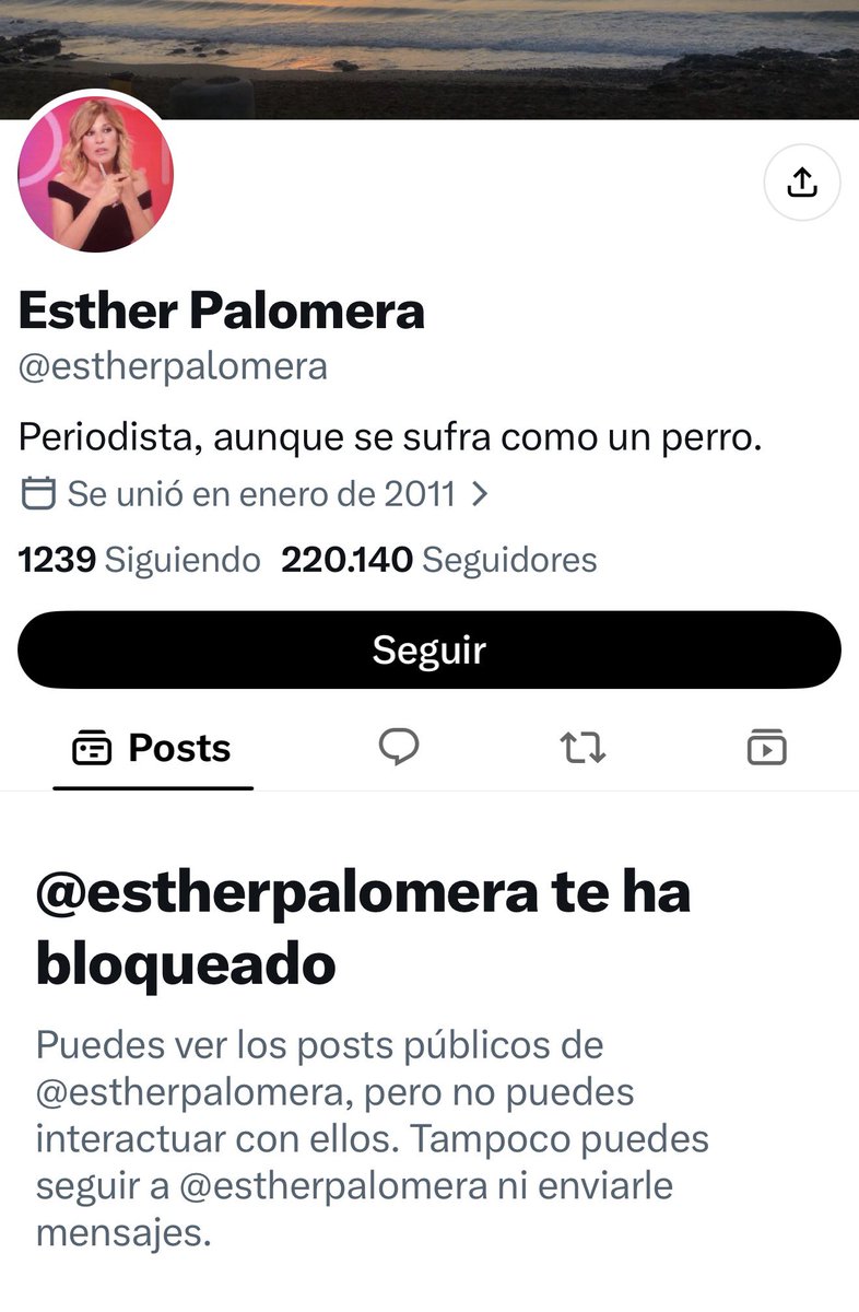 MonicaValls1991's tweet photo. La lameculos del sanchismo @estherpalomera me ha bloqueado. 
Yo no soy nadie, solo una simple letrada que por tierra mar y aire te va a poner en tu sitio cada vez que mientas y metas la lengua en el orto de @sanchezcastejon 

Eres la vergüenza del feminismo y del periodismo. https://t.co/tlW0PS3Zzj