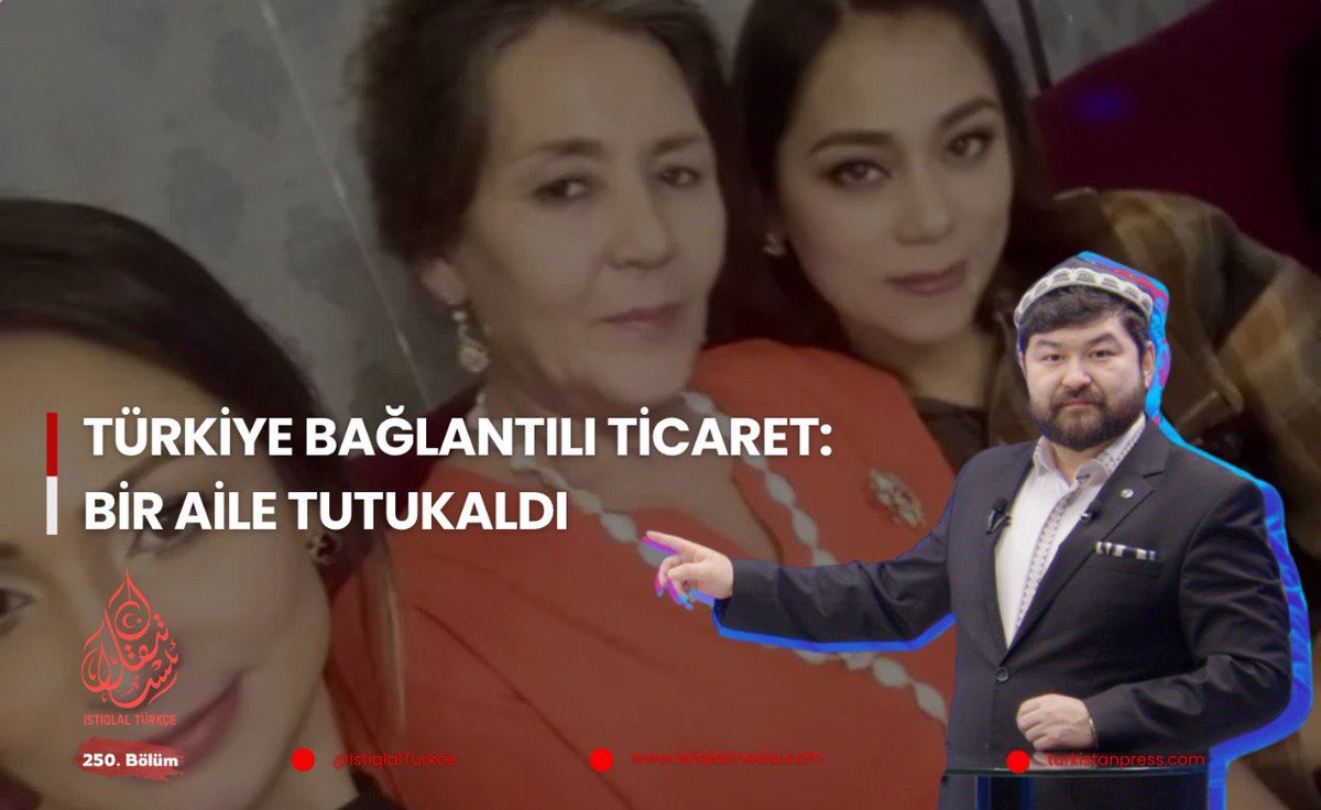 IstiqlalTurkce's tweet photo. Türkiye ile ticaret yapmak isteyen aile tutuklandı | 250. Bölüm
https://t.co/fRTYfoV6LK
#DoğuTürkistan #Uygur #Soykırım #Çin #İstiqlal #Filistin #İstiqlal #SONDAKİKA https://t.co/Cqjney3w1B
