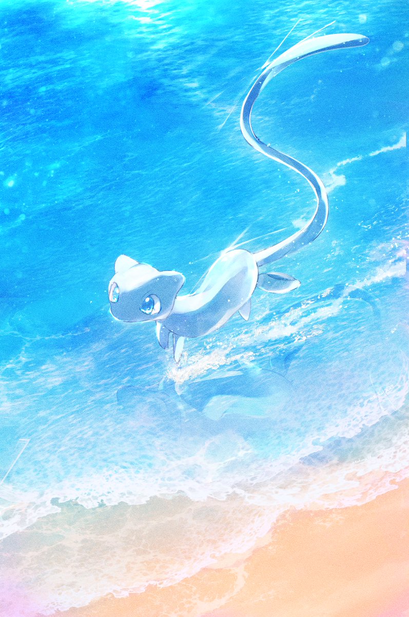 Kukuna27's tweet photo. 夏の輝き
(ミュウ / Mew) https://t.co/XszPz8Gl5Y