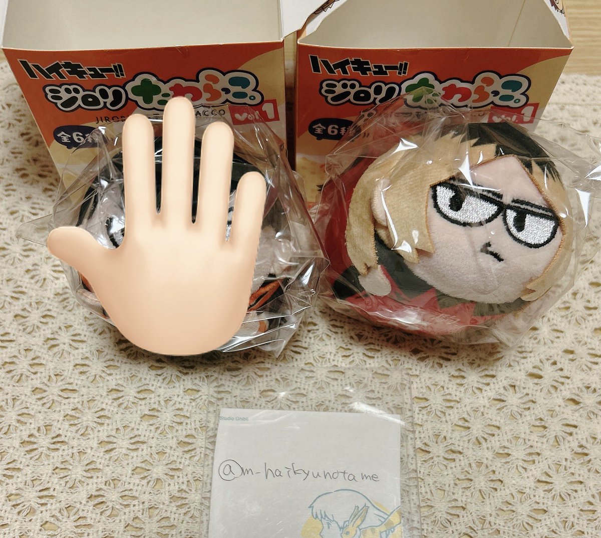 m_haikyunotame's tweet photo. 【交換】ハイキュー ジロリ たわらっこ

譲▶︎孤爪
求▶︎黒尾

名古屋手渡しまたは郵送

検索からもぜひお声がけください🙇‍♀️🙇‍♀️ https://t.co/4a6HveK57L