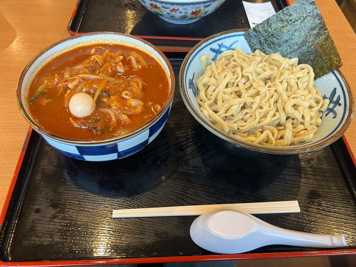amamstn's tweet photo. 今日はつけ麺ば❕ https://t.co/HrLyIBygFr
