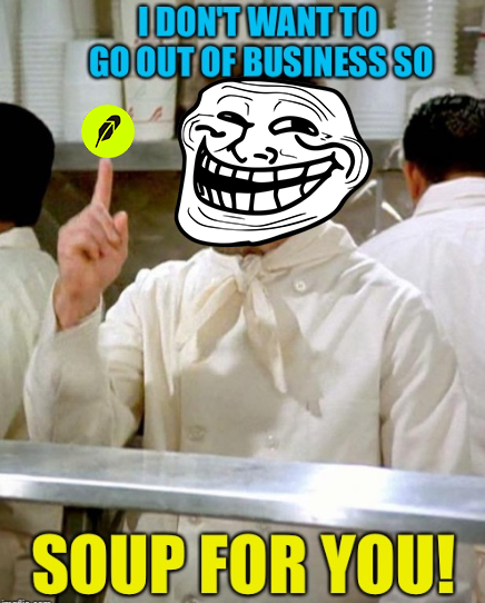 TROLLRH's tweet photo. Let's go for something strong @RobinhoodApp https://t.co/QqGoPzlpFK