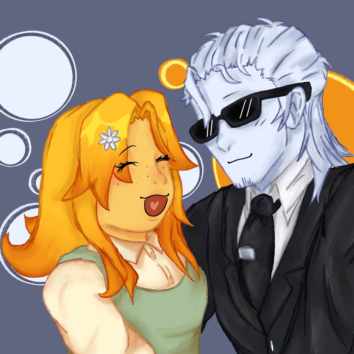 Quackers343's tweet photo. I love my silly pairing, love the game Mycopsychosys a lot! Ship Ray with my silly gardener OC 

#art #Mycopsychosys #digitalart #fanart https://t.co/fL9bPjMfqT