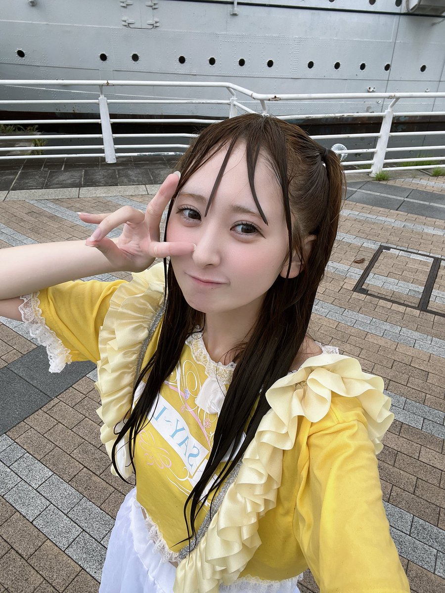 _senachiyan_'s tweet photo. びしょぬれ💧 https://t.co/AheEBbdTlv