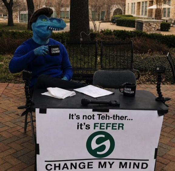 FeferMeme's tweet photo. change my mind @tether https://t.co/W3KuEFP4VO