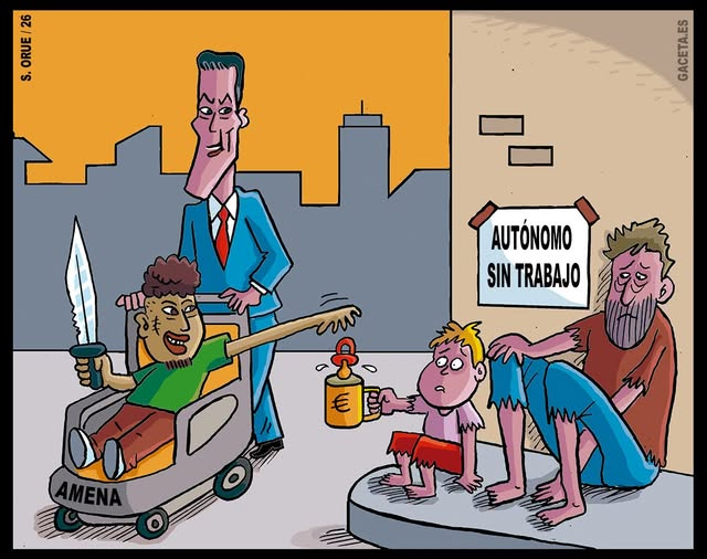 pepeluspain's tweet photo. El Gobierno de Sánchez continúa aprobando partidas millonarias para la acogida de menas https://t.co/VUsrw1Jcd0