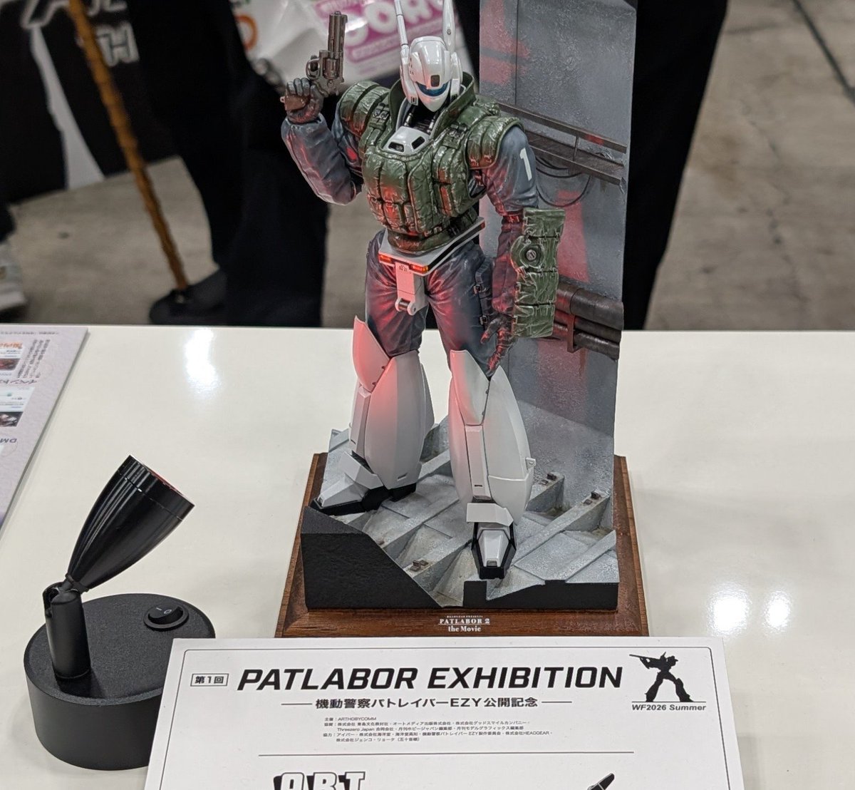 ryunight2's tweet photo. #ワンフェス
 #パトレイバー
受賞された作品①です
いやー凄かった
改めてみると写真とは違う
ほんと最高でした！ https://t.co/oYxYTc1DB5