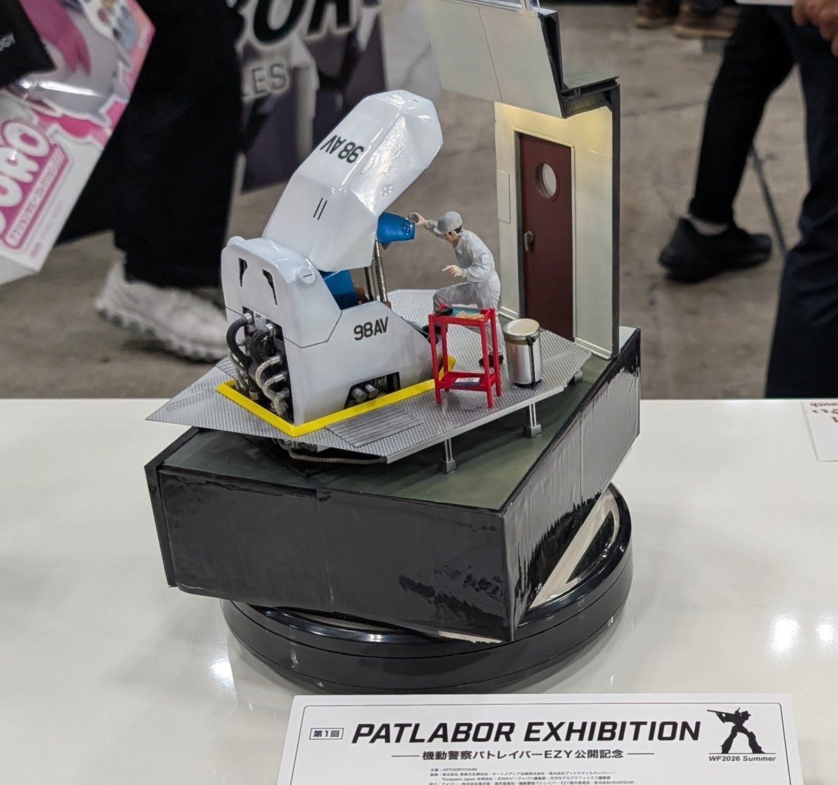 ryunight2's tweet photo. #ワンフェス
 #パトレイバー
受賞された作品①です
いやー凄かった
改めてみると写真とは違う
ほんと最高でした！ https://t.co/oYxYTc1DB5