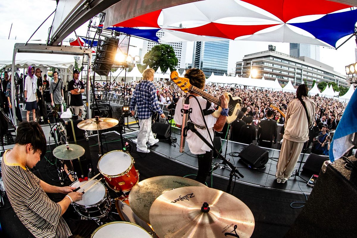 TxFxY's tweet photo. 2026.7.26 横浜赤レンガ倉庫野外特設会場
"MURO FESTIVAL 2026"

ムロフェスありがとうございました☀️

Photo by @Misheru_Chikako 
#THEFOREVERYOUNG #エバヤン https://t.co/8TKzIwX44K