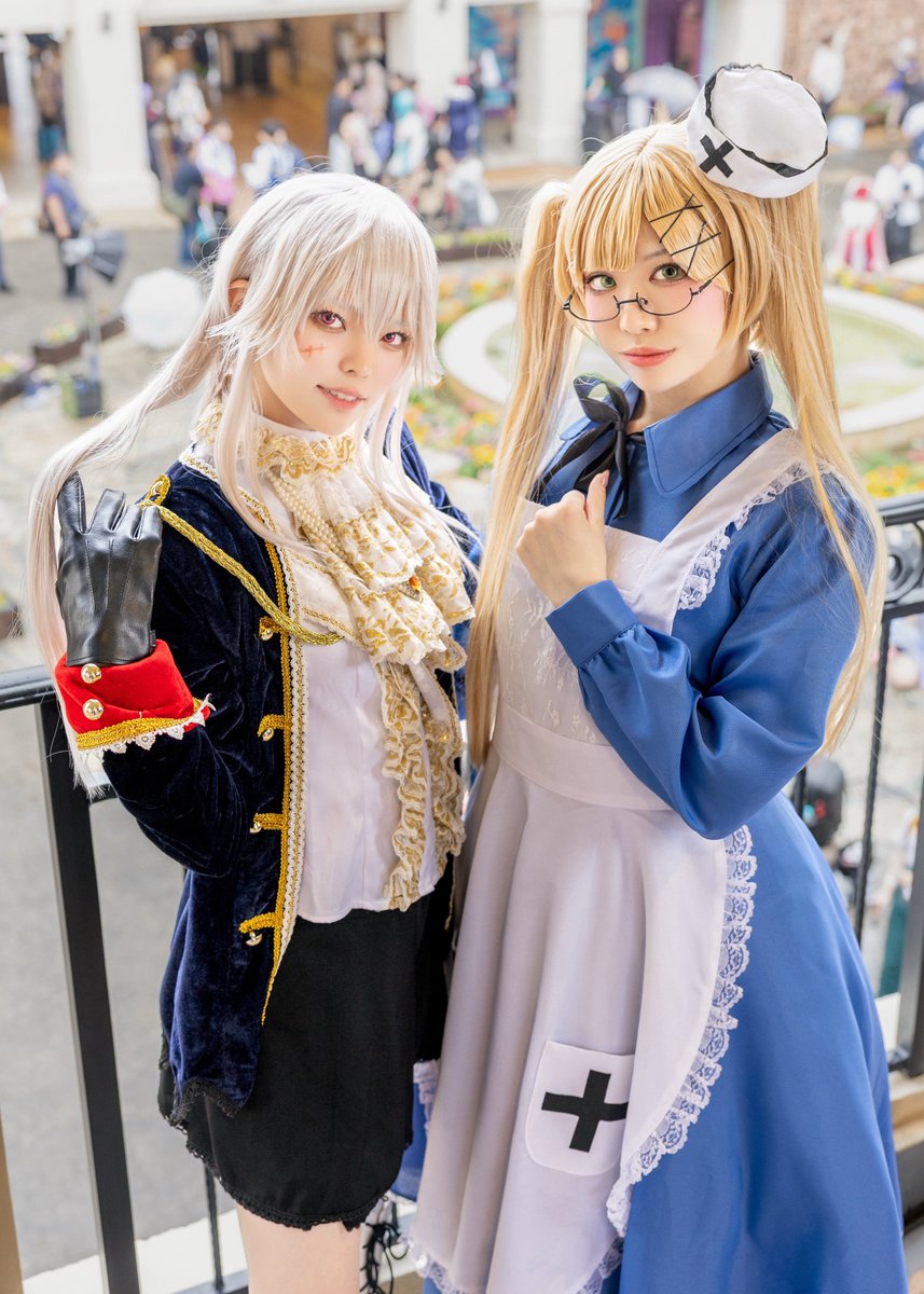 a1m_02's tweet photo. cos APH にょたりあ

🐥⸒⸒ユールヒェン・バイルシュミット
🌹ローザ・カークランド(@hanakago_cos )

⋆. ݁┈┈┈┈┈┈┈┈┈┈┈┈┈┈┈┈┈┈ ݁.⋆
 #ラグコス  #ラグコス2026
 p.Nakajiiさん https://t.co/EsBMvAAdij