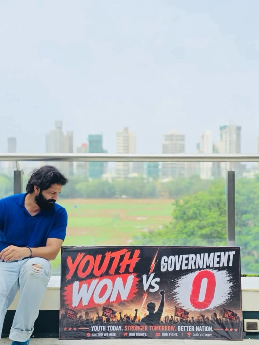 Nikhil2615's tweet photo. 🇮🇳♥️💪

@highlight 
@amitrthackeray 
@MNVS_Adhikrut https://t.co/7oQ3pjRxEW
