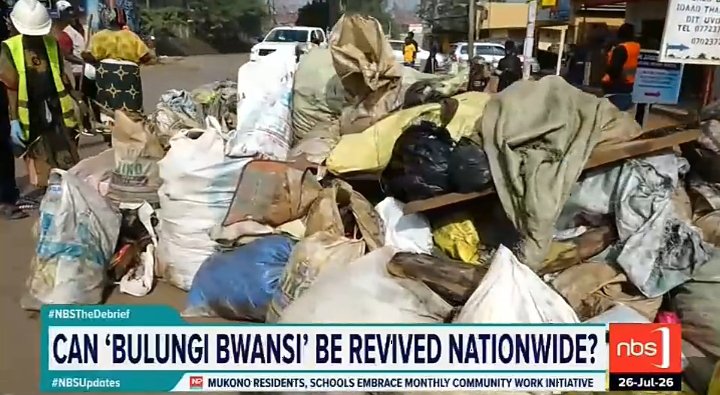 Fireliglntfi's tweet photo. Other countries have proved that regular, organised cleaning days change behaviour and results. In Rwanda, Umuganda takes place every last Saturday of the month from roughly 8 a.m. to 11 a.m.

#NBSDeBrief #NBSUpdates #NationalCleaningDay https://t.co/89qDBMpYwQ
