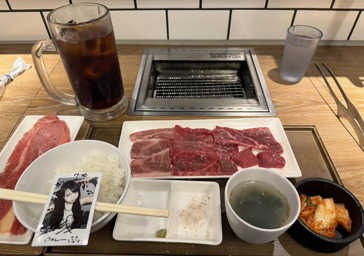 wakupankeiba's tweet photo. イ���ント後の腹拵え
誰かのTikTok見たら焼肉が食べたくなった https://t.co/bIWpVk6WhC