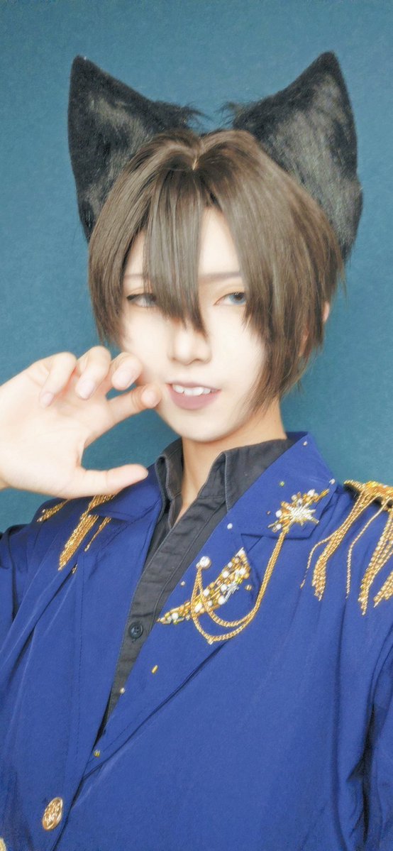 Astre__0's tweet photo. いつき来ました🌙

#那覇　#沖縄　#コンカフェ　#男装コンカフェ https://t.co/0BPrxjtccM