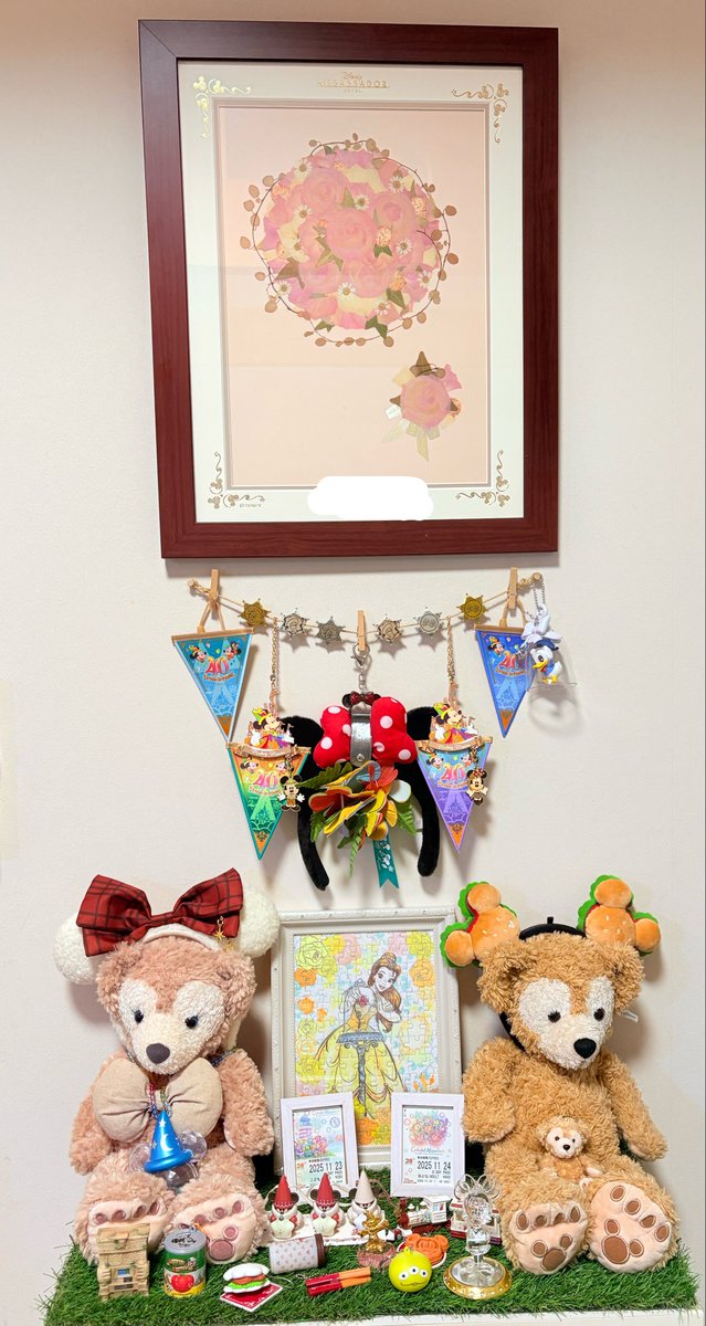 ka3jp's tweet photo. ディズニー神棚完成 https://t.co/eY6PDCZNFU