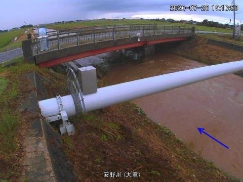 gongoal2004's tweet photo. 氾濫危険水位を超えた新潟県阿賀野市の安野川です https://t.co/mIIDJmv7dB