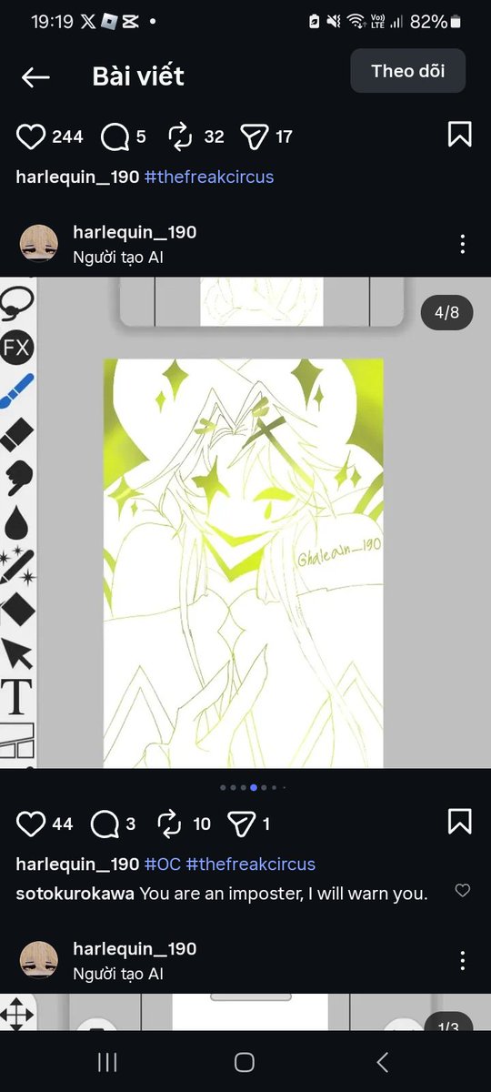 Rymuru959's tweet photo. ⚠️Someone stole my artwork and painted over it⚠️ 
#oc #TFC https://t.co/PLPGVoReAS