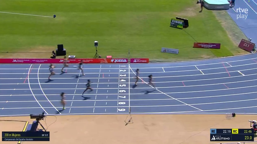 fatletismeib's tweet photo. #CEatletismo #Málaga2026: 
Esperança Cladera, 2ª a la 2ª semifinal amb 23.11 (+0.6), també formarà part de la final d'aquesta tarda! 🚀 
Dues atletes FAIB a la cursa definitiva de les 21:40. 
Enhorabona i molta sort! 👏 

@esportsIB @EsportsConsell @especladera #atletesfaib https://t.co/NGRUakMQZC