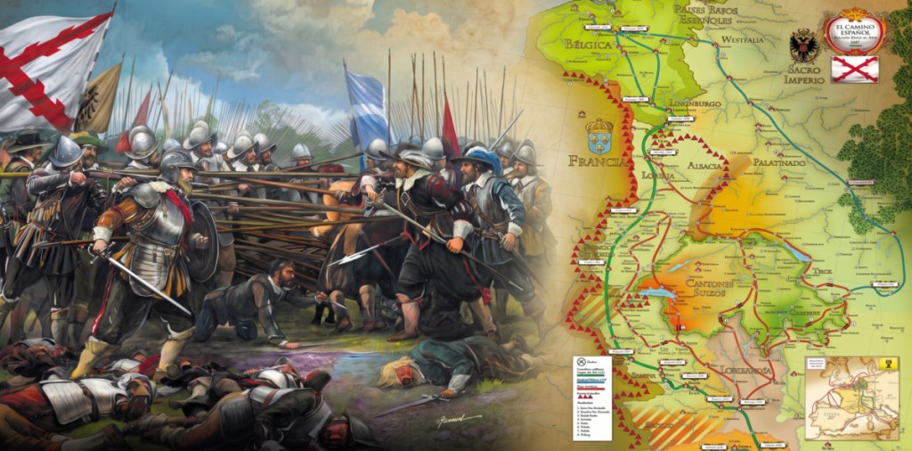 Dario_Madrid_F's tweet photo. Durante 80 años, España sostuvo una guerra en Flandes gracias a algo que casi nadie recuerda: una ruta militar de más de 1.000 km que cruzaba media Europa a pie.

Se llamó el Camino Español. Y es una de las mayores hazañas logísticas de la historia militar. 🧵👇 https://t.co/OnW5Yln5Xm