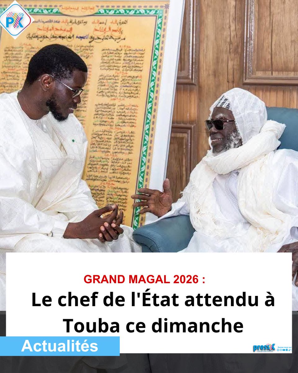 Pressafrik's tweet photo. https://t.co/WQMVeIaknj @PR_Diomaye #Touba #Magal  #mourides https://t.co/LmFqQmNvXD