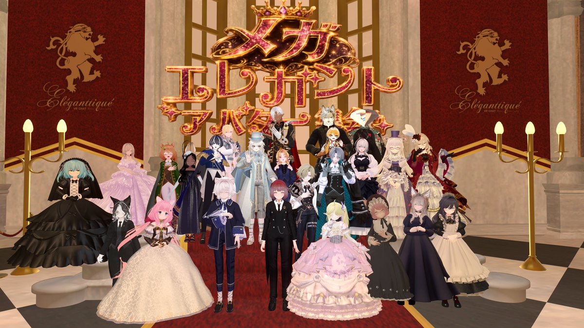 Na3_MAN's tweet photo. 今回、「メガ #エレガントアバター集会」に
初めて参加させていただきました！！

皆さん素敵なドレス姿で
とても眼福でした〜 https://t.co/BrPtF7ELO0