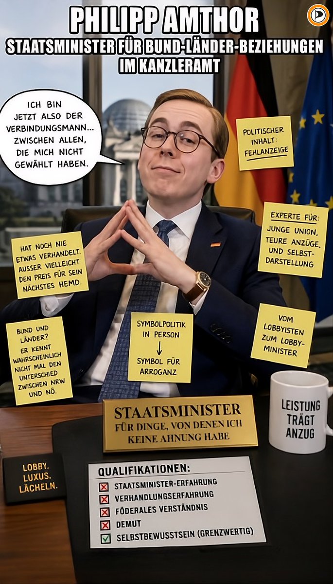 PIRATEN_Saar's tweet photo. Mit Philipp Amthor holt sich Merz einen Augustus Intelligence Lobbyisten ins Kanzleramt. Er hat Daten von allen Bürgern für Aktienoptionen &amp; Reisen verkauft. Jetzt wird das mit einem Ministerposten vergoldet. So verstärkt man die Unzufriedenheit &amp; Politikerverdrossenheit #PIRATEN https://t.co/1tmxuGp0lu