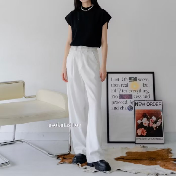 03JH97's tweet photo. satu celana yang bisa dipakai senin sampai jumat dengan atasan yang beda-beda.

simpel, effortless, dan bikin outfit kerja selalu kelihatan polished🎖✨️ https://t.co/uAhX4P2rXS