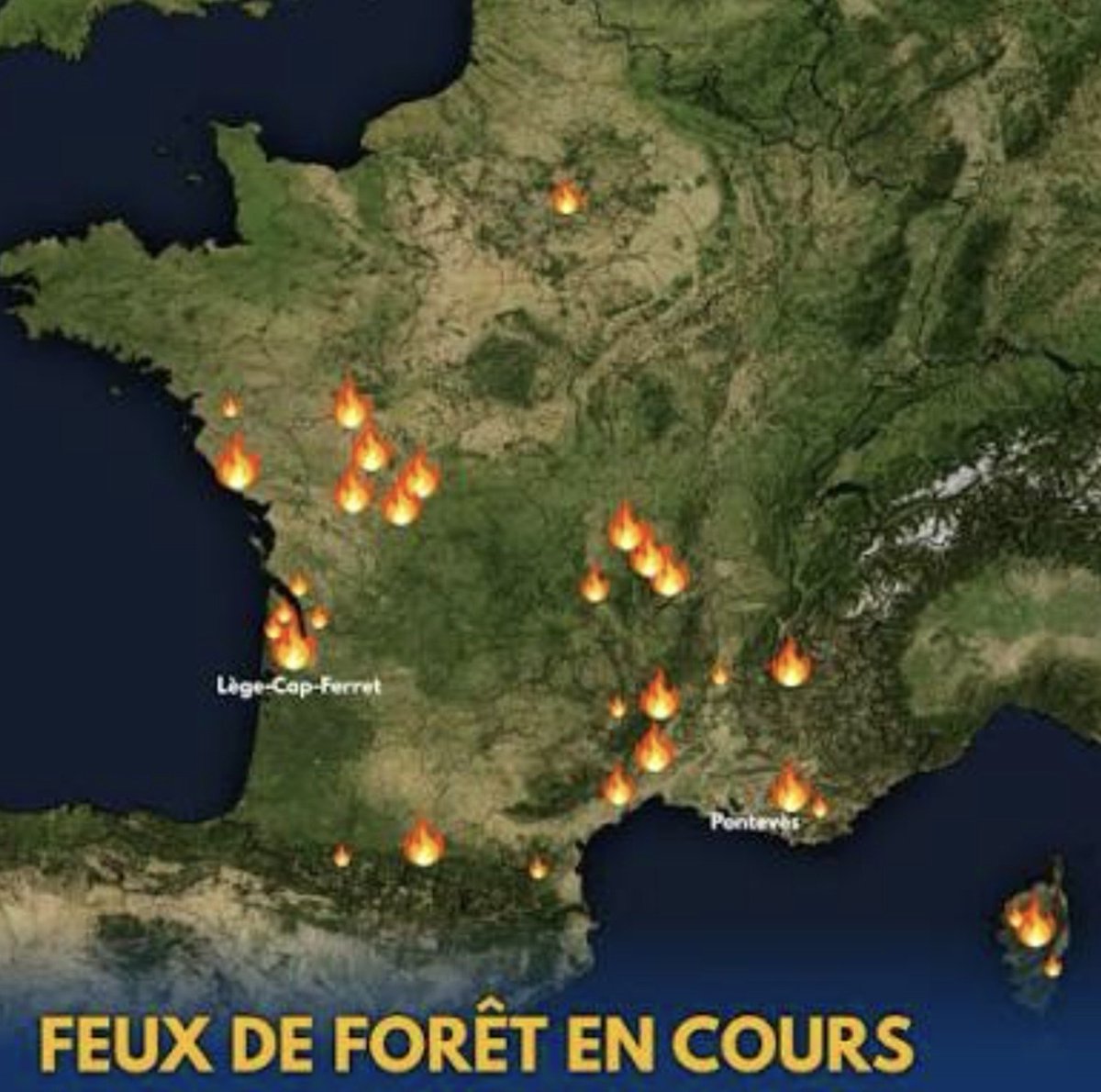 Escalet83's tweet photo. 90 % des incendies sont d'origine humaine :
🔥Arrêtez de nous faire chier avec le réchauffement climatique.
📺 Et j'aimerais que les médias disent aux Français que les forêts sont remplacées par des putains de panneaux solaires dégueulasses !
#canadair #MacronDégage https://t.co/K9yCzU8pxP