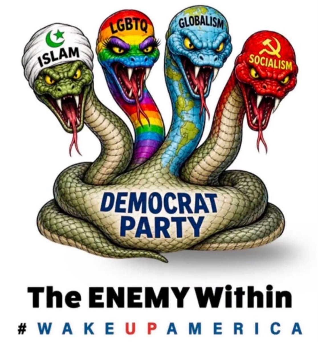 Per3tz's tweet photo. @ElenaTnews She is a EVIL  SNAKE https://t.co/UdoXR8NH44