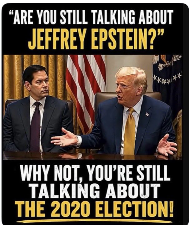 Suzierizzo1's tweet photo. Who else is still talking about the Epstein files and won’t let them be ignored or forgotten? https://t.co/pX9VrWYGmE