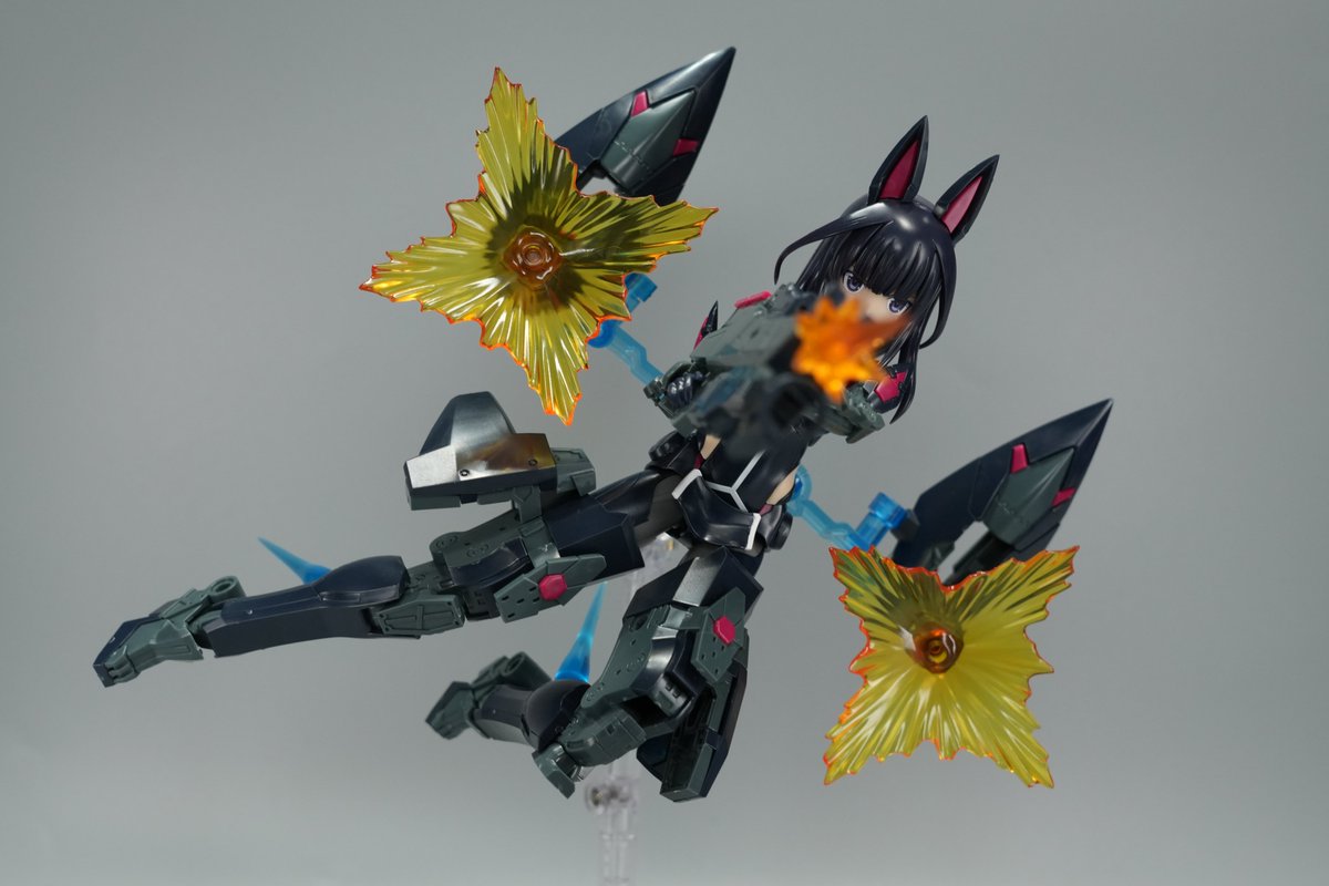 本日の積みプラ崩し メガミデバイス×アリス・ギア・アイギス 吾妻 楓