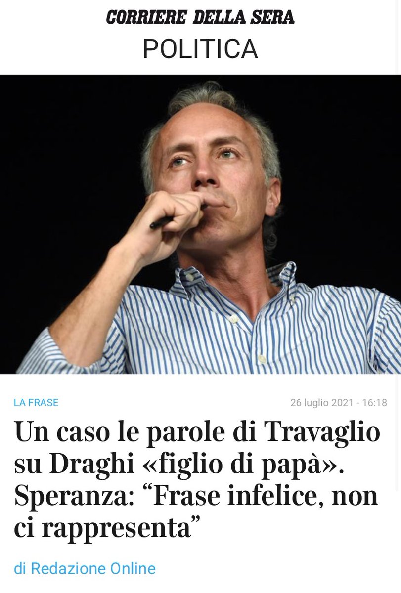 Zerovirgola2's tweet photo. 26 luglio del 2021: Speranza bacchetta #Travaglio e prende le distanze dalle sue dichiarazioni su #Draghi, come se Travaglio parlasse a nome di Speranza

26 luglio 2026: il PD ordina ai 5S di non attaccare Draghi, ma tace su mezzo partito che attacca ogni giorno i 5S

Chiaro no? https://t.co/QukcU6WNAv