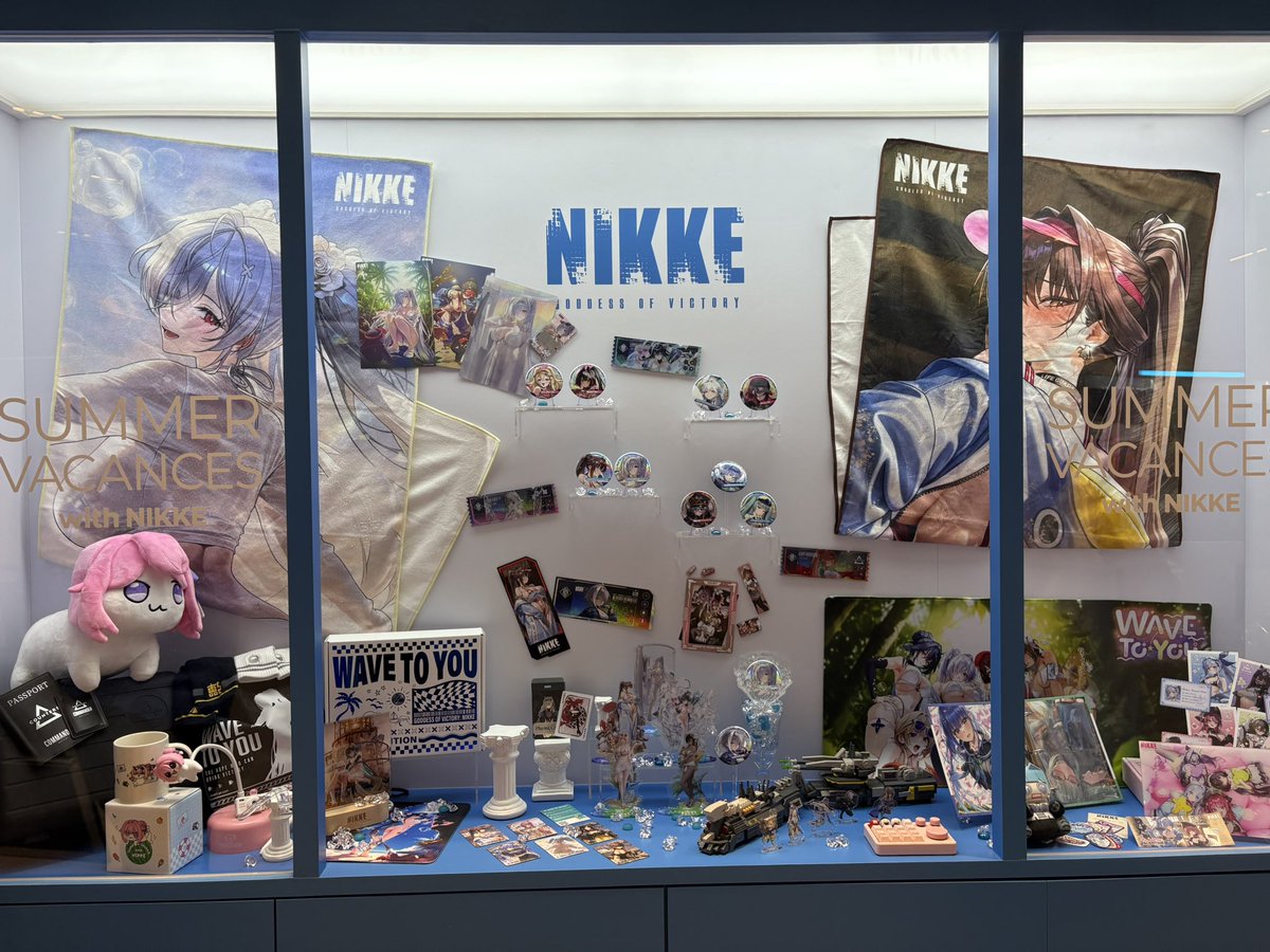 韓国限定】NIKKE POPUP 2026 summer デスクマット 勝利の女神 NIKKE