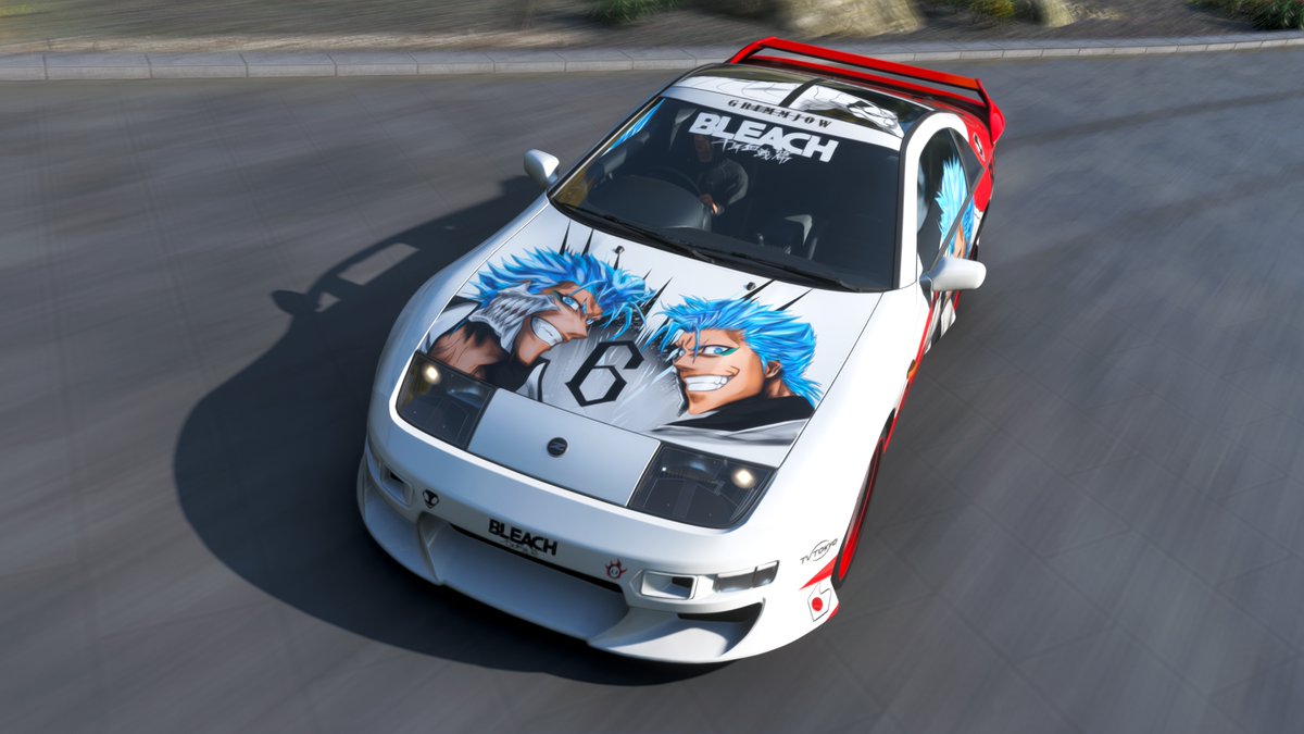 DebiddoR's tweet photo. Bleach — Grimmjow Remaster++ • FM2 Legacy Edition

#bleach 
#ForzaHorizon６ 
#grimmjow
#bleachtybw https://t.co/NSkneiRgvw