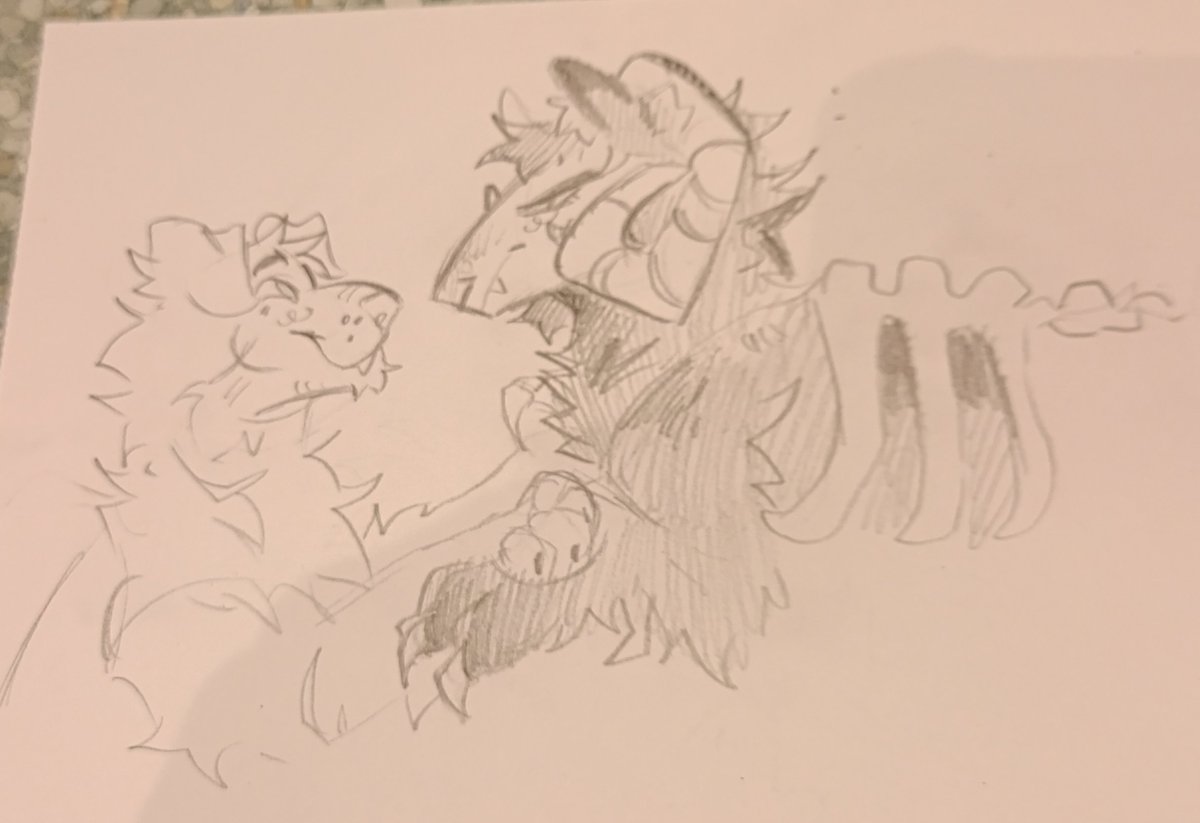 ELyz_core's tweet photo. More yume art gulp ( i have to draw them as critters couse why not ok)#yumeshiptwt https://t.co/PBTAO0eWUq