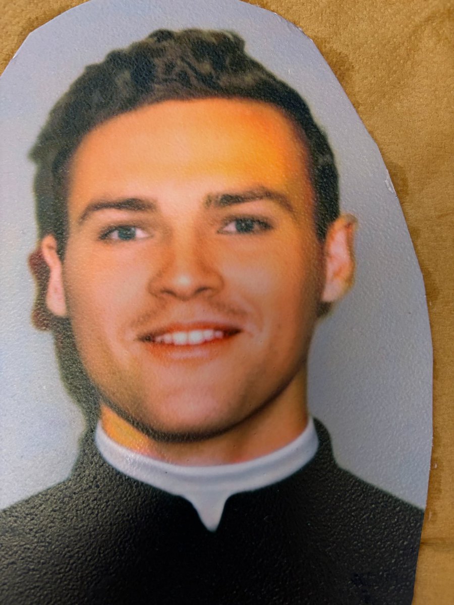 MyDailyCross's tweet photo. Hey @Joeinblack could you ask your followers to wish this handsome young priest a happy birthday?! He is 98 years young this week. 70 years a priest! https://t.co/DWvNqFgMtP