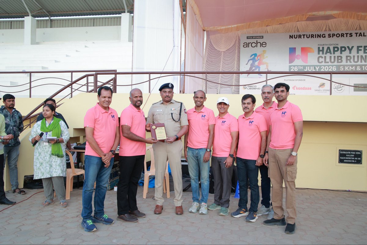 Selvakumar_IN's tweet photo. Today was more than just a running event—it was a celebration of community, fitness and hope.

The 4th Edition of the Happy Feet Club Run 2026 witnessed an overwhelming response with over 2,000 runners from 63 running clubs across Coimbatore, Tiruppur, Erode, Ooty and Salem. Seeing thousands of runners at the start line reminded me why we started this journey.

What began with 27 passionate runners has today grown into a movement that brings together people from every walk of life through the simple act of running.

But Happy Feet has always been about something bigger than finishing medals and timing chips.

Every step taken by our runners helps change someone else’s future.

I am proud to share that, over the past few years, we have supported 16 deserving athletes with ₹12 lakh. This year, we are committing ₹6 lakh to support 9 athletes, nearly half of them para-athletes, including a visually challenged runner. Their determination inspires all of us.

Our dream is bigger. Next year, we want to support 25 athletes and, in the years ahead, contribute in our own small way towards India’s Olympic journey by identifying and nurturing grassroots sporting talent.

My heartfelt thanks to Mr. Thangadurai, IPS, for flagging off the event, Mrs. Nandini Rangasamy for encouraging our athletes, our sponsors, volunteers, government departments, partners, the media, and every single runner who believed in our mission.

A special thanks to our title sponsor Arche Global, Royal Care Hospitals, Kondas Solar, Steps Sourcing, Madhampatty Catering, and all our partners for making this event memorable.

Most importantly, thank you to all 2,000+ runners. Your participation is not just a race registration—it is an investment in the dreams of young athletes.

Together, we are building a healthier society, a stronger running culture, and brighter sporting futures.

See you all at Happy Feet Club Run 2027. ❤️🏃

– Selvakumar
President, Happy Feet Runners Club & Happy Feet Trust 🏃‍♂️💙