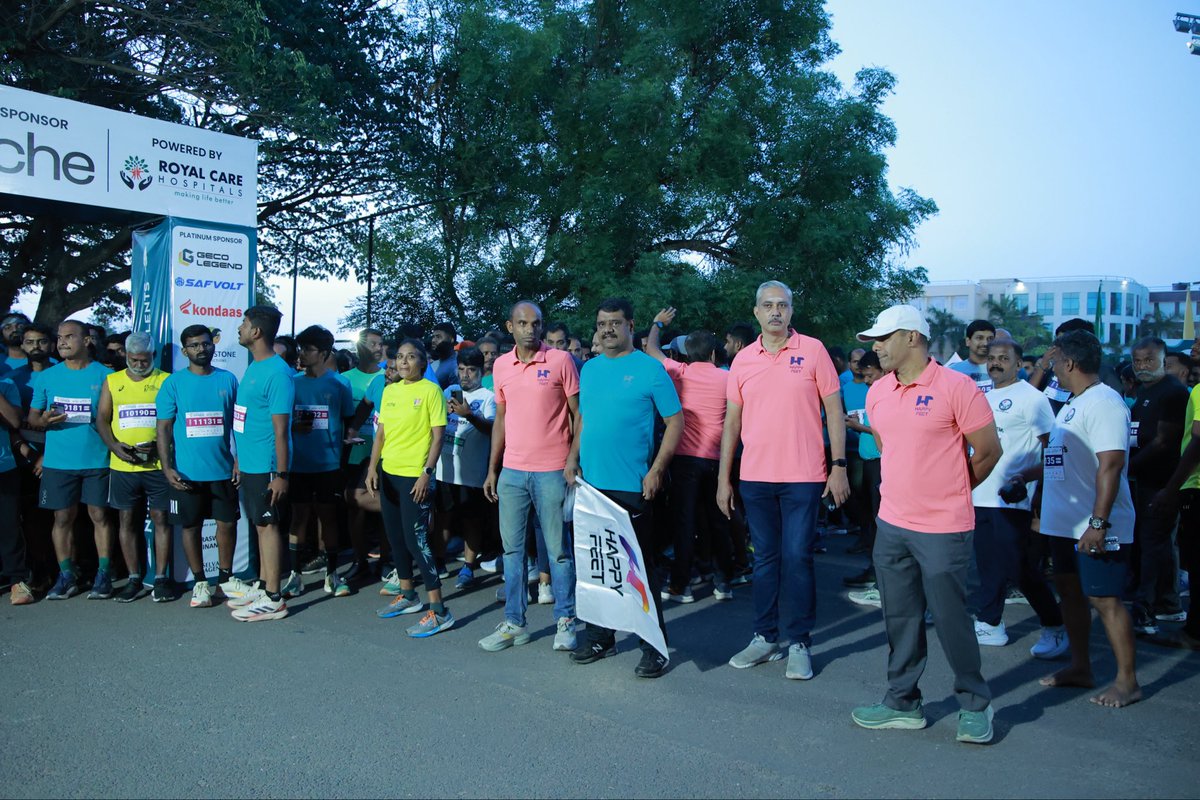 Selvakumar_IN's tweet photo. Today was more than just a running event—it was a celebration of community, fitness and hope.

The 4th Edition of the Happy Feet Club Run 2026 witnessed an overwhelming response with over 2,000 runners from 63 running clubs across Coimbatore, Tiruppur, Erode, Ooty and Salem. Seeing thousands of runners at the start line reminded me why we started this journey.

What began with 27 passionate runners has today grown into a movement that brings together people from every walk of life through the simple act of running.

But Happy Feet has always been about something bigger than finishing medals and timing chips.

Every step taken by our runners helps change someone else’s future.

I am proud to share that, over the past few years, we have supported 16 deserving athletes with ₹12 lakh. This year, we are committing ₹6 lakh to support 9 athletes, nearly half of them para-athletes, including a visually challenged runner. Their determination inspires all of us.

Our dream is bigger. Next year, we want to support 25 athletes and, in the years ahead, contribute in our own small way towards India’s Olympic journey by identifying and nurturing grassroots sporting talent.

My heartfelt thanks to Mr. Thangadurai, IPS, for flagging off the event, Mrs. Nandini Rangasamy for encouraging our athletes, our sponsors, volunteers, government departments, partners, the media, and every single runner who believed in our mission.

A special thanks to our title sponsor Arche Global, Royal Care Hospitals, Kondas Solar, Steps Sourcing, Madhampatty Catering, and all our partners for making this event memorable.

Most importantly, thank you to all 2,000+ runners. Your participation is not just a race registration—it is an investment in the dreams of young athletes.

Together, we are building a healthier society, a stronger running culture, and brighter sporting futures.

See you all at Happy Feet Club Run 2027. ❤️🏃

– Selvakumar
President, Happy Feet Runners Club & Happy Feet Trust 🏃‍♂️💙