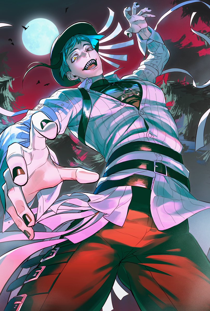 zizishin_art's tweet photo. 할로윈 🦈 https://t.co/AfGjG7ZpZ3