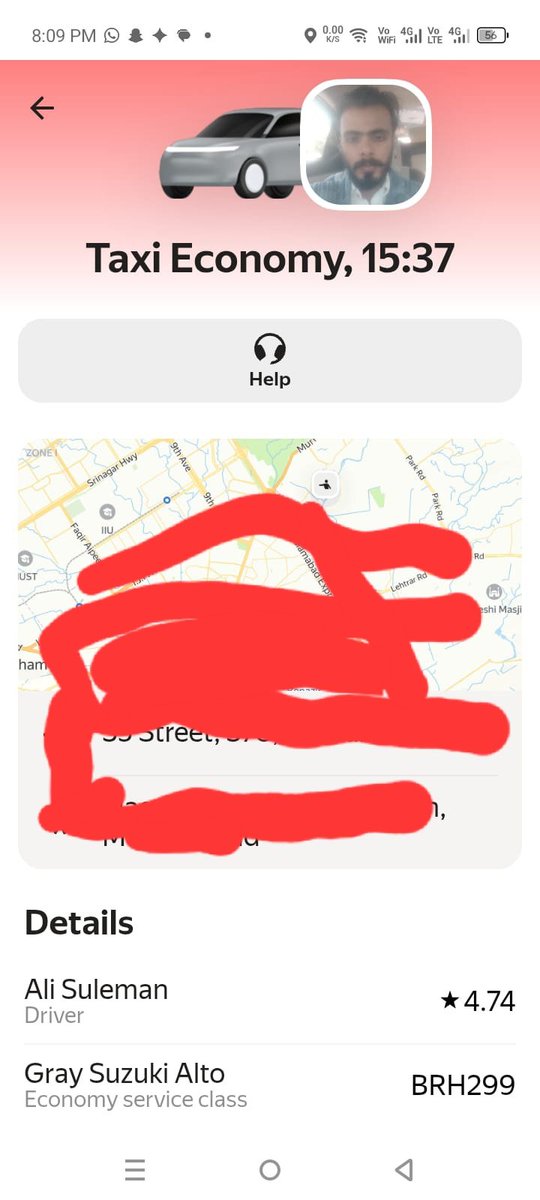 tariqhabib1's tweet photo. Spineless #Yangopakistan driver Ali Salman, driving Suzuki Alto BRH-299, allegedly threatened and intimidated my family.
Following the tweet, @ICT_Police spokesperson Sharifullah bhai has been in constant contact and is providing support. Thanks Sharifullah bhai. https://t.co/GmPidgUCY7