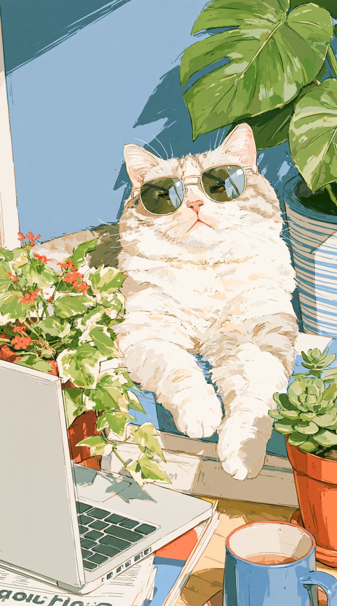 Basil_Pepper's tweet photo. 猫になりました。これからもよろしくお願いします🐱🏝️✨ https://t.co/TKYrrWatLd