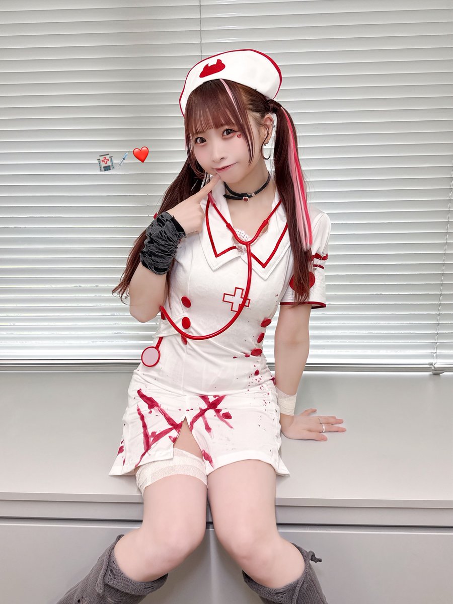 wata0w0's tweet photo. #コンパス 街キャラバン in 高崎！
ありがとうございました！！！❤️‍🩹🏥💉

「 ねえねえ、ナースかわいいー？
たいちょー、こういうの好き？❤️ 」 https://t.co/f0KOaeNOa1