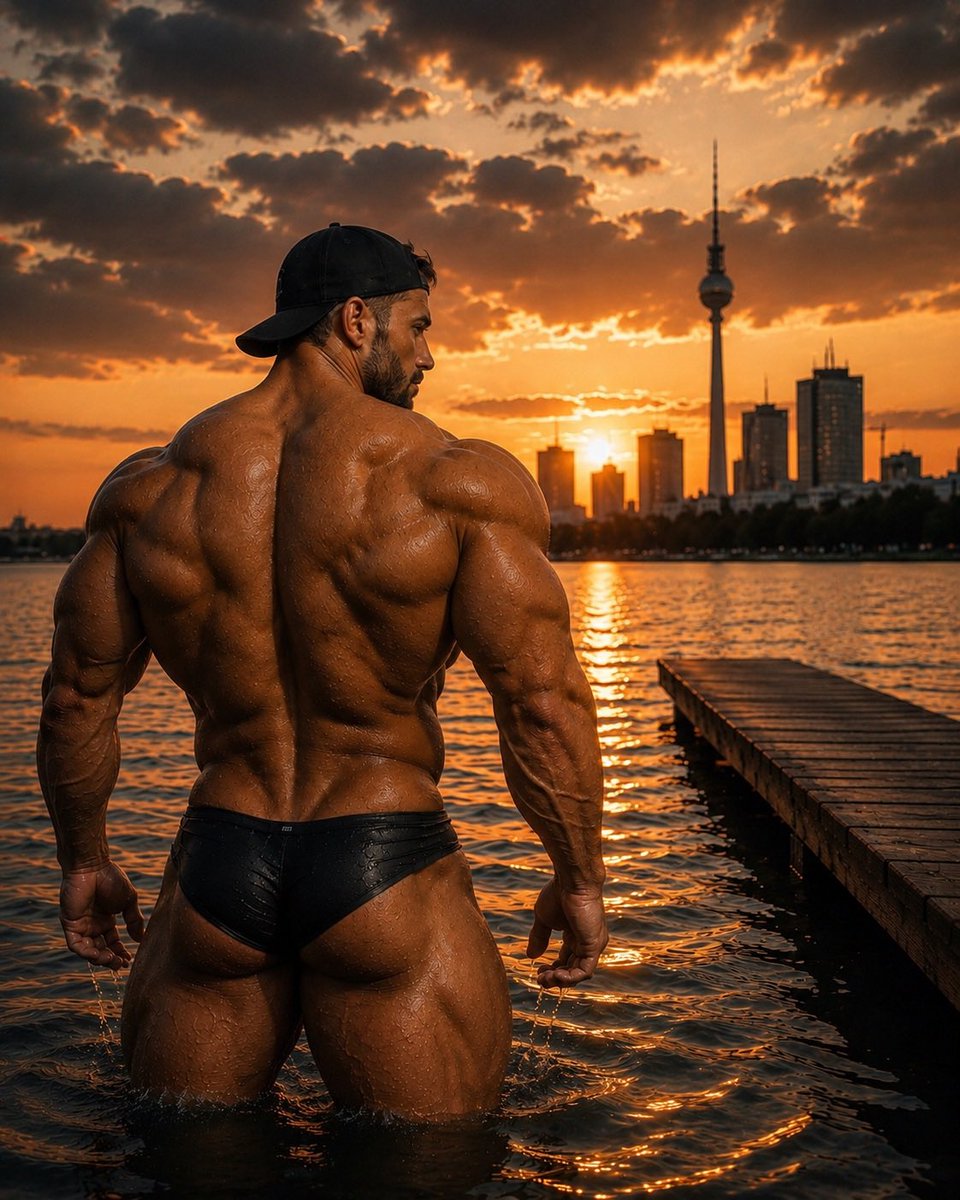 BerlinGuys's tweet photo. Thiago morning swim
#swimming #bodybuilder #musclegay #hotguy #muscleback https://t.co/oYMXT7qlXk