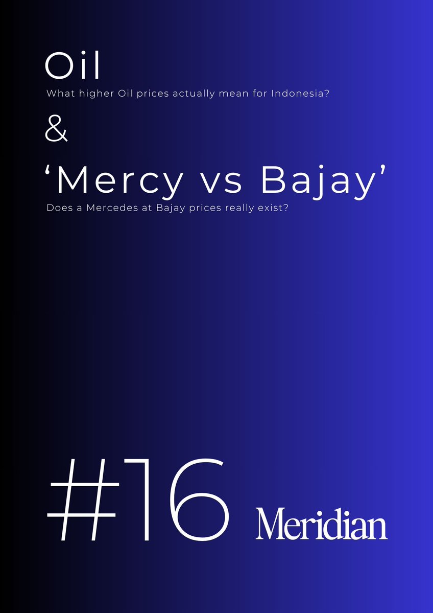 meridian_rsrch's tweet photo. Meridian Letter #16 is here.

This week, we explore what's really keeping Oil products expensive even as crude swings, and whether "buying cheap" actually pays off in the market.

We break down why Indonesia's fuel bill has outrun the Oil price itself, with Crude, Gasoline, and Diesel import costs up 98.9%, 70.5%, and 89.7% respectively, and trace it back to lost refining capacity that SPR releases can't fix.

On the valuation side, we test a simple question with GICS-based EV/IC data, do companies bought "cheap" actually outperform? The answer challenges a principle most investors take for granted.

Read the full letter through the link in our bio!
#MeridianResearch
