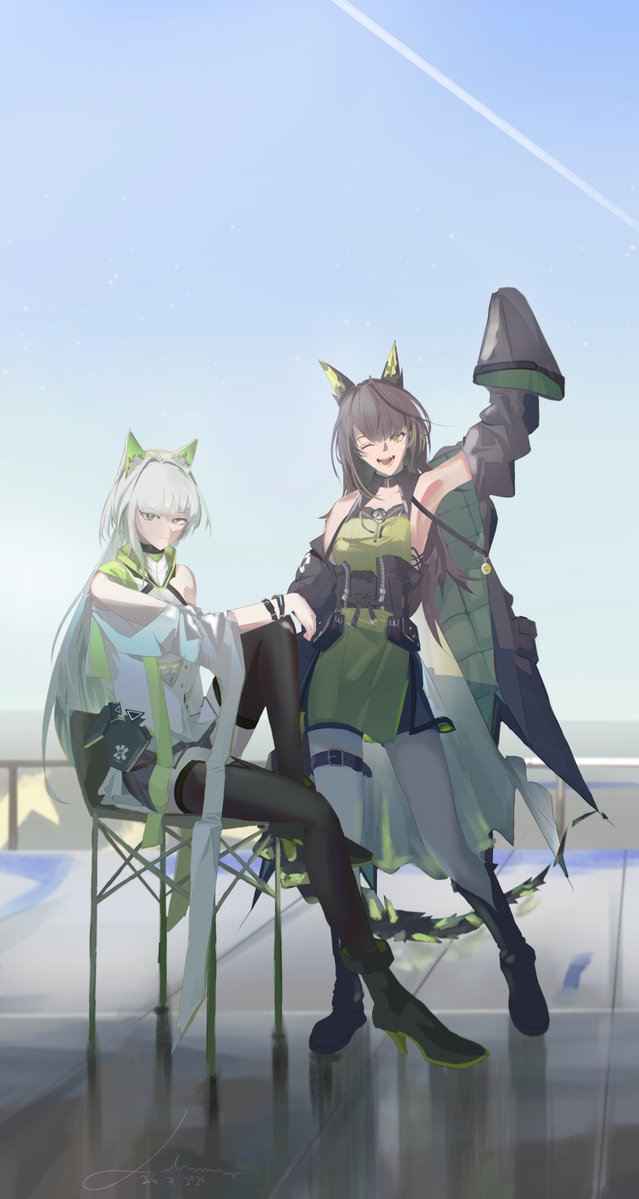 salmonare's tweet photo. #Arknights https://t.co/D3VW8bcYLu