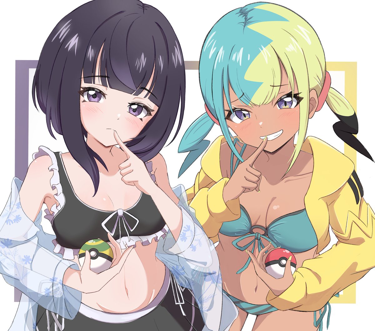ronoillust's tweet photo. 黒と黄色 https://t.co/eAg3KxnvXE