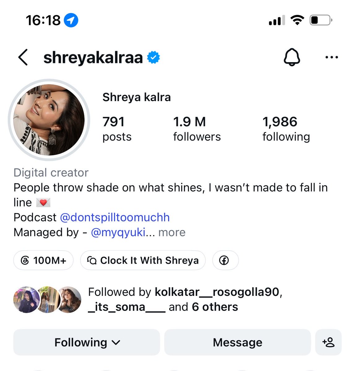 shraddha_d1609's tweet photo. No nazar 🧿 to our queen #ShreyaKalra 

#ShreyaWarriors #LockUpp #LockUpp2 #LockUppSeason2 #NetflixIndia https://t.co/WGQSIBVNCa